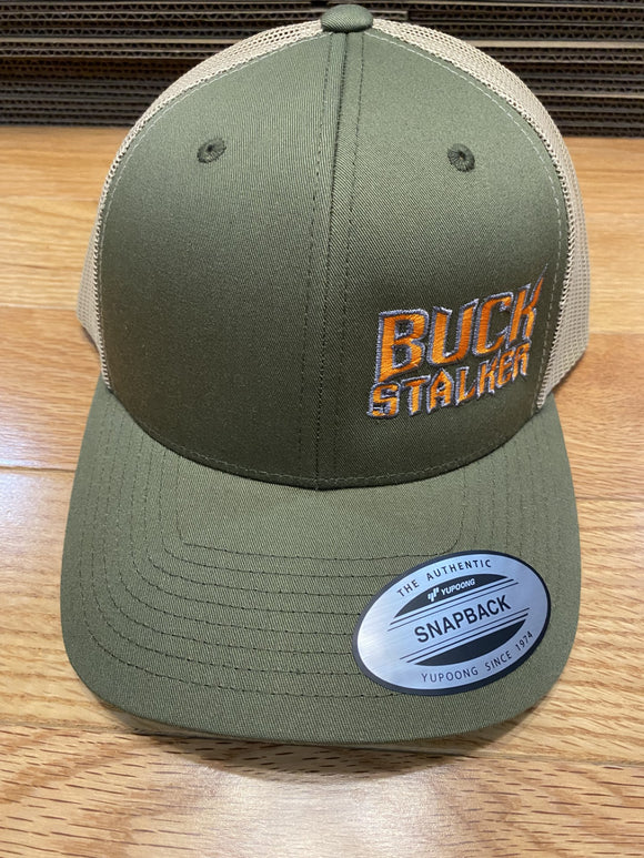 Buck Stalker Hunter Green Snapback Cap